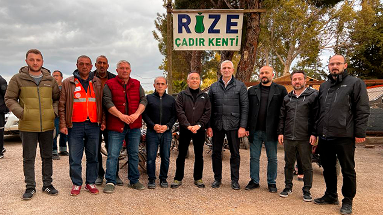 Rizeliler Ramazan Ayında da Deprem Bölgesinde