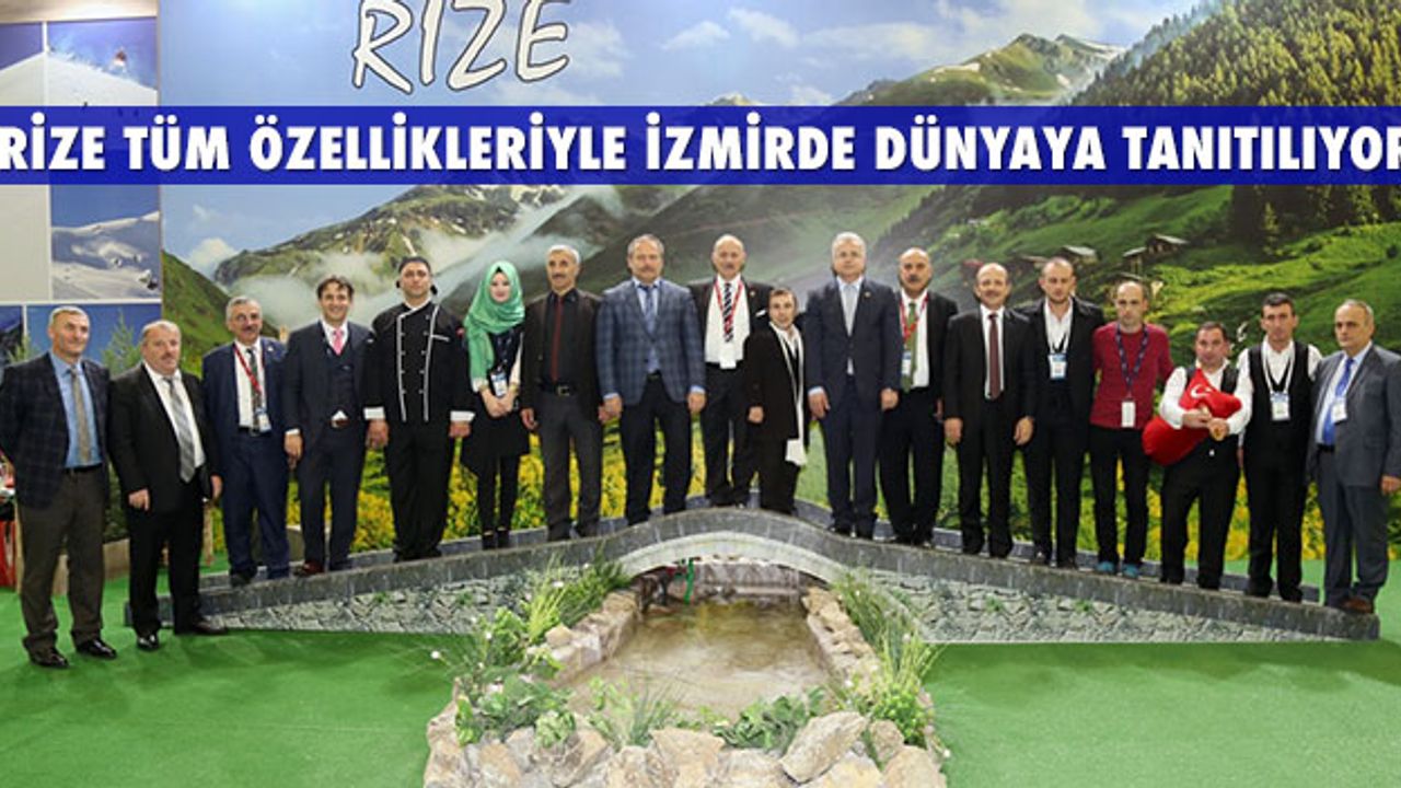 Rize, İzmir Fuarında İlgi Odağı Oldu
