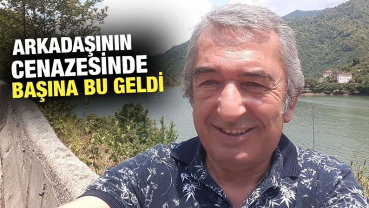Arkadaşının Cenazesinde Yorgun Mermiyle Yaralandı