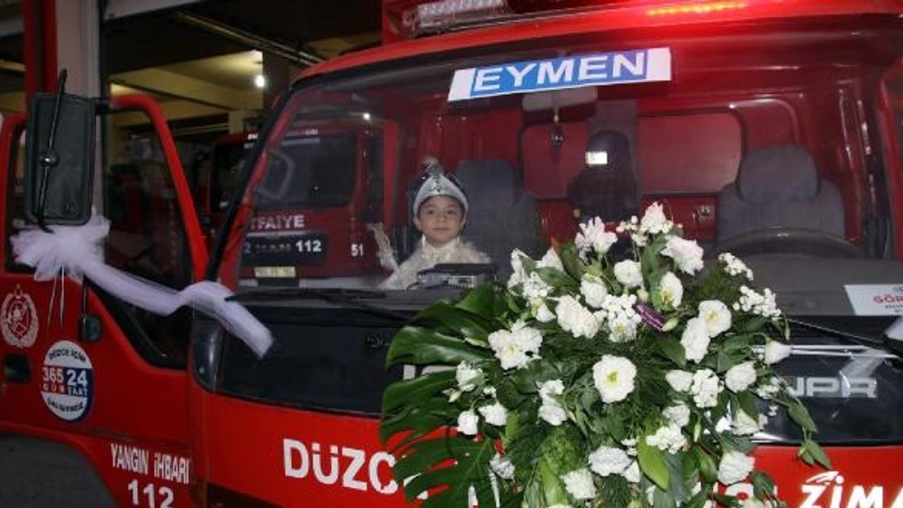 Küçük Eymen’in Hayalini Gerçekleştirdiler