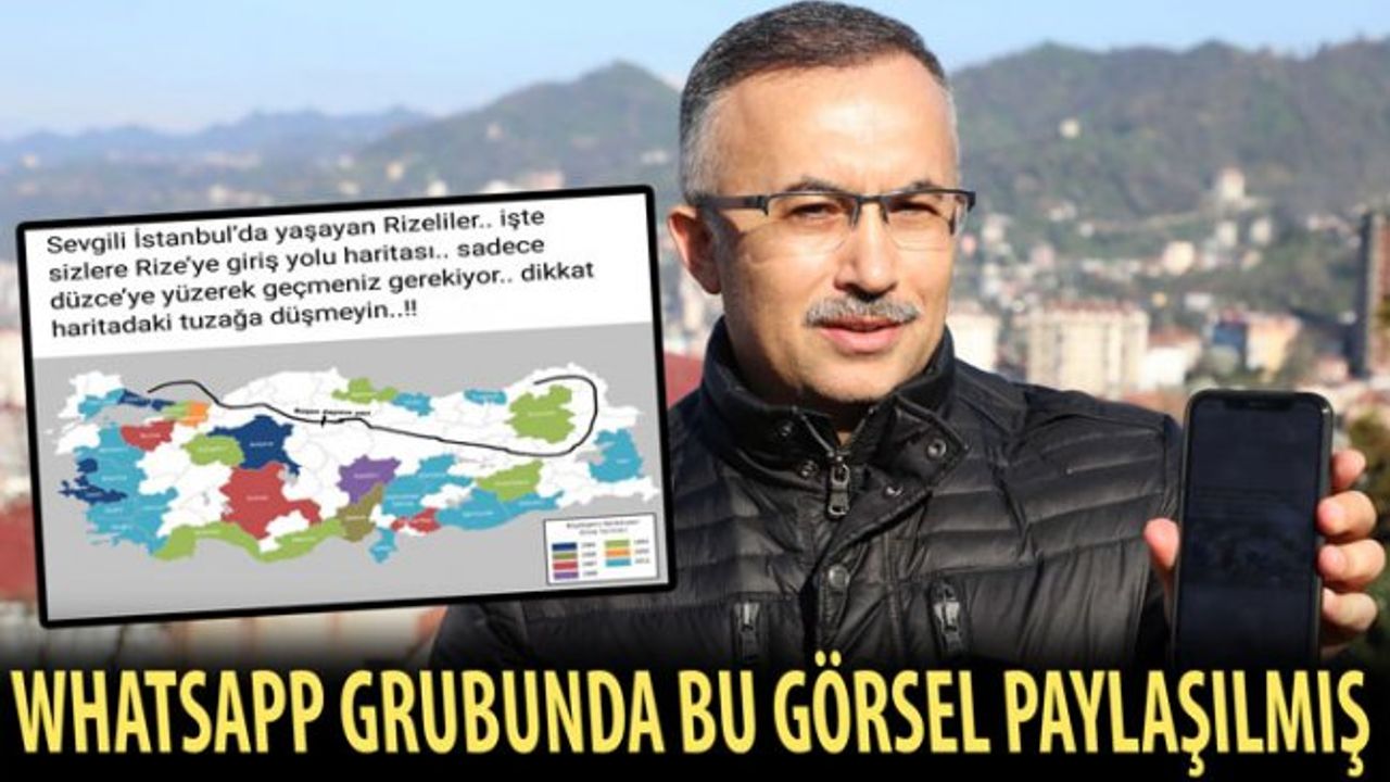 Vali Çeber: Hemşehrilerimiz Rize'ye Doğru Akın Etti