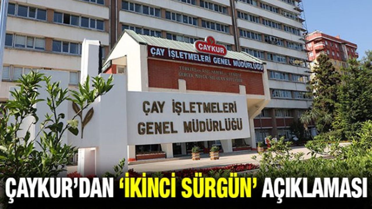 Çaykur, İkinci Sürgün Döneminin Kotasını Açıkladı