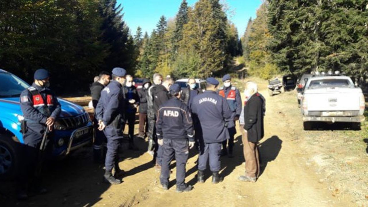 Ormanda Kaybolan Kişi 17 Saat Sonra Bulundu