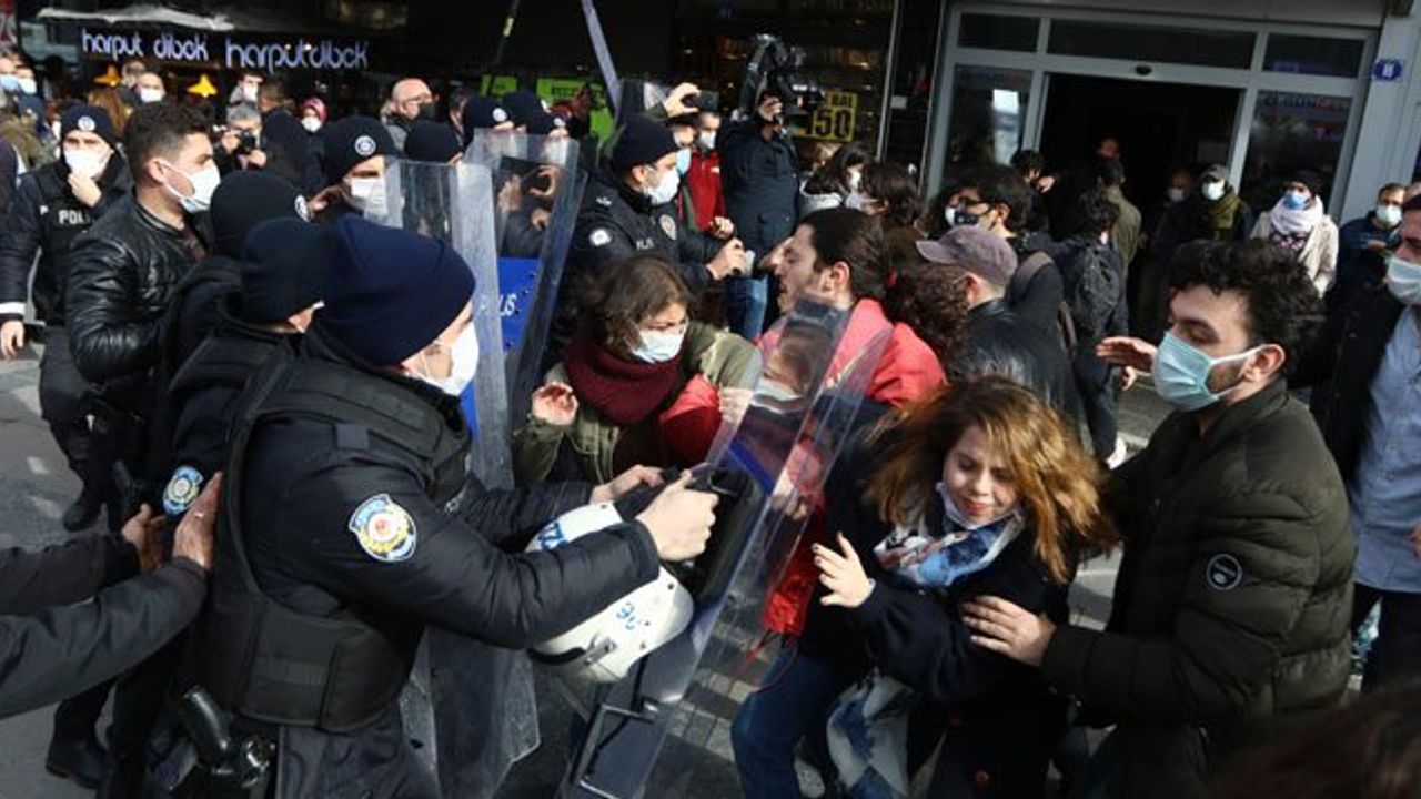 Başkentteki 'Boğaziçi' Eyleminde 69 Gözaltı