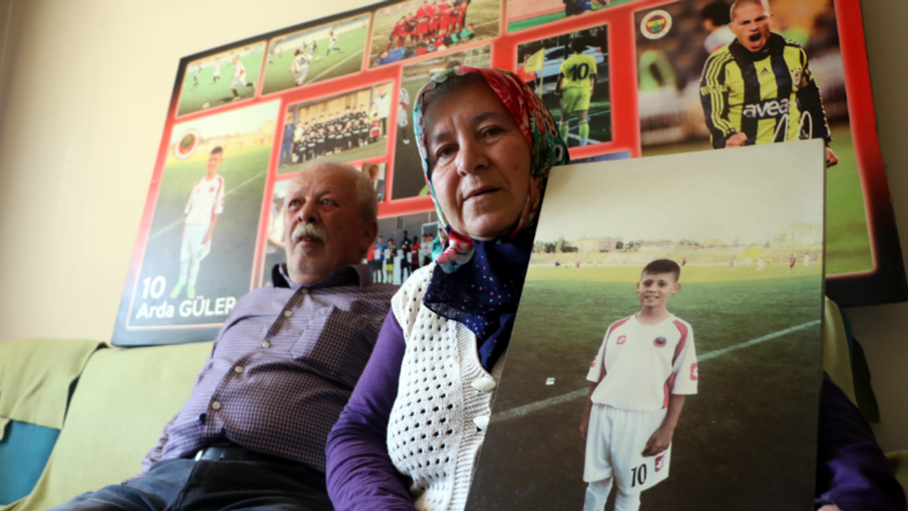  Arda Güler'in dedesi ve babaannesi DHA'ya konuştu