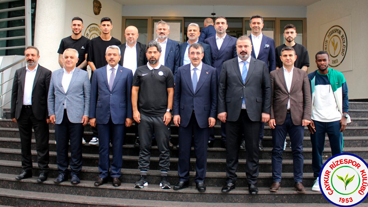 Cevdet Yılmaz, Çaykur Rizespor’u Ziyaret Etti