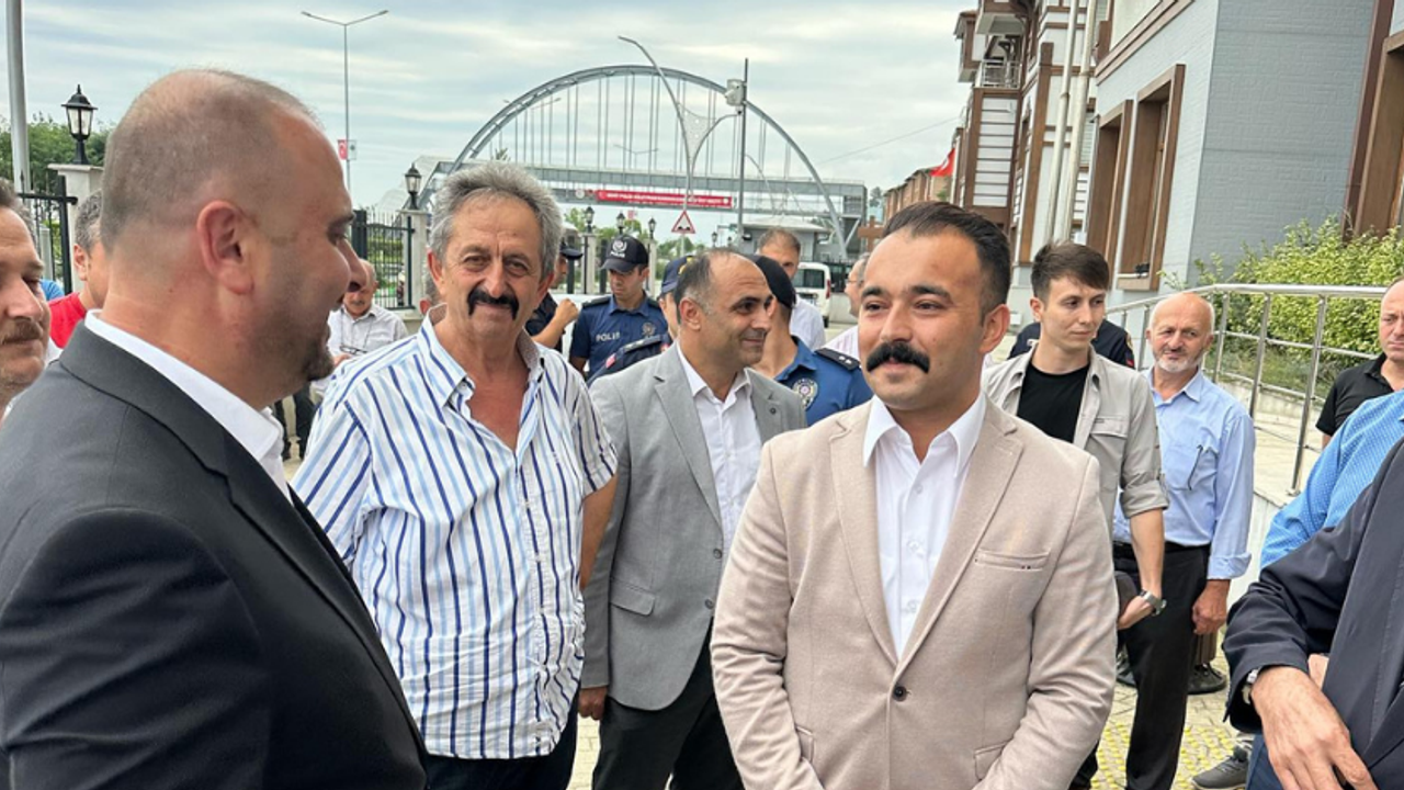 İyidere Kaymakamı Okatan, İlçeden Uğurlandı
