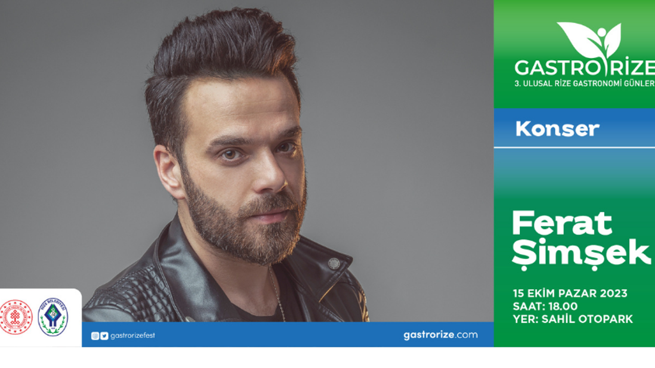 Ferat Şimşek GastroRize’de Konser Verecek 
