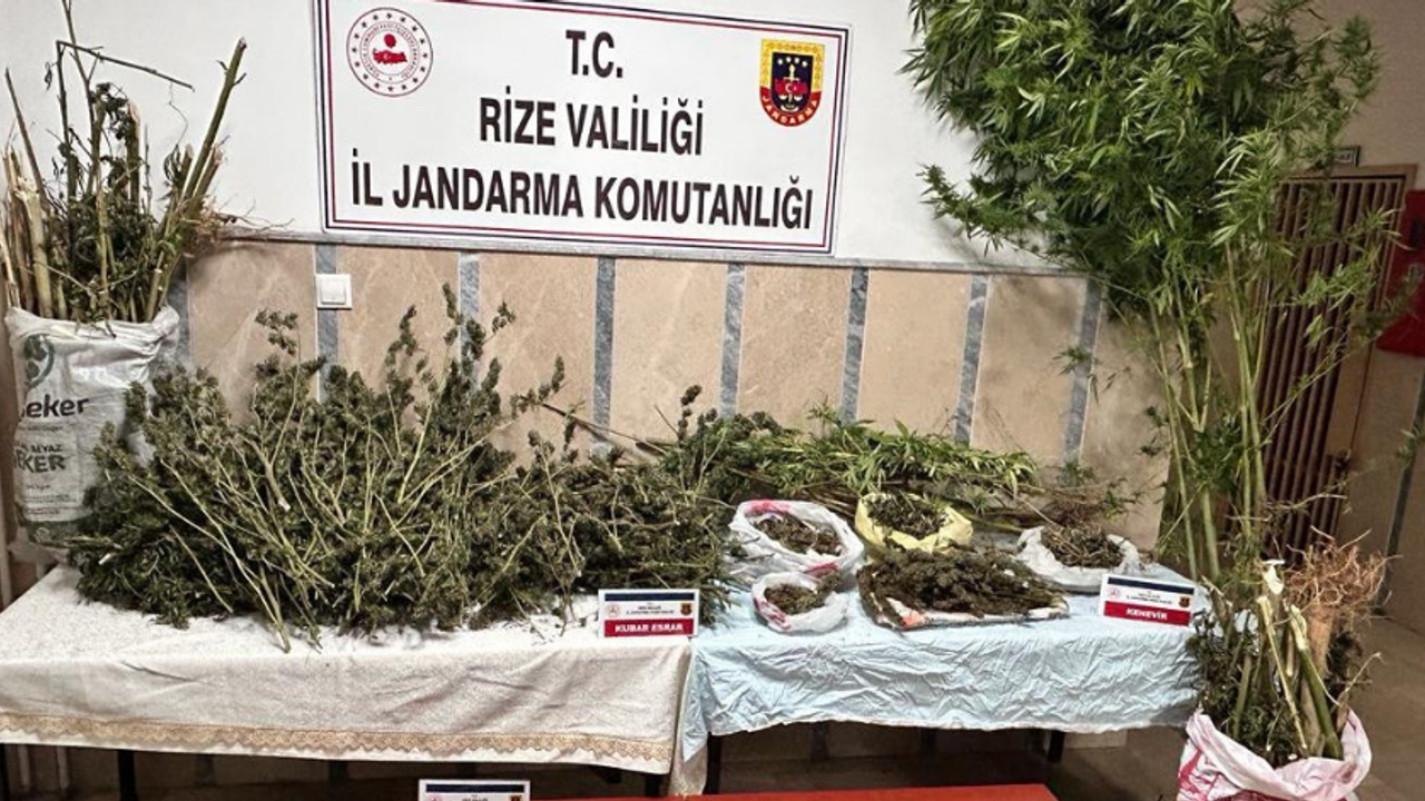 Rize'de 6 Günde 60 Şüpheli Hakkında İşlem Yapıldı