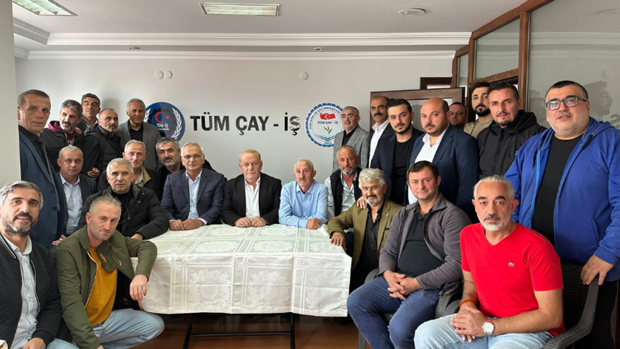 Rize’de TÜM ÇAY İŞ Sendikası Kuruldu 
