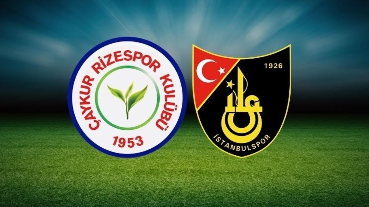 Çaykur Rizespor, Süper Lig'de 9. Kez İstanbulspor Karşısında 