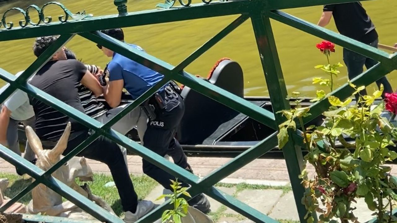 Polisten nefes kesen operasyon: Porsuk Çayı’na atlamaya çalışan kadın kurtarıldı