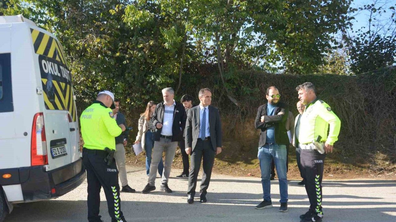 Ordu’da Okul Servislerine Sıkı Denetim: 3 Bin 160 Lira Ceza Uygulandı
