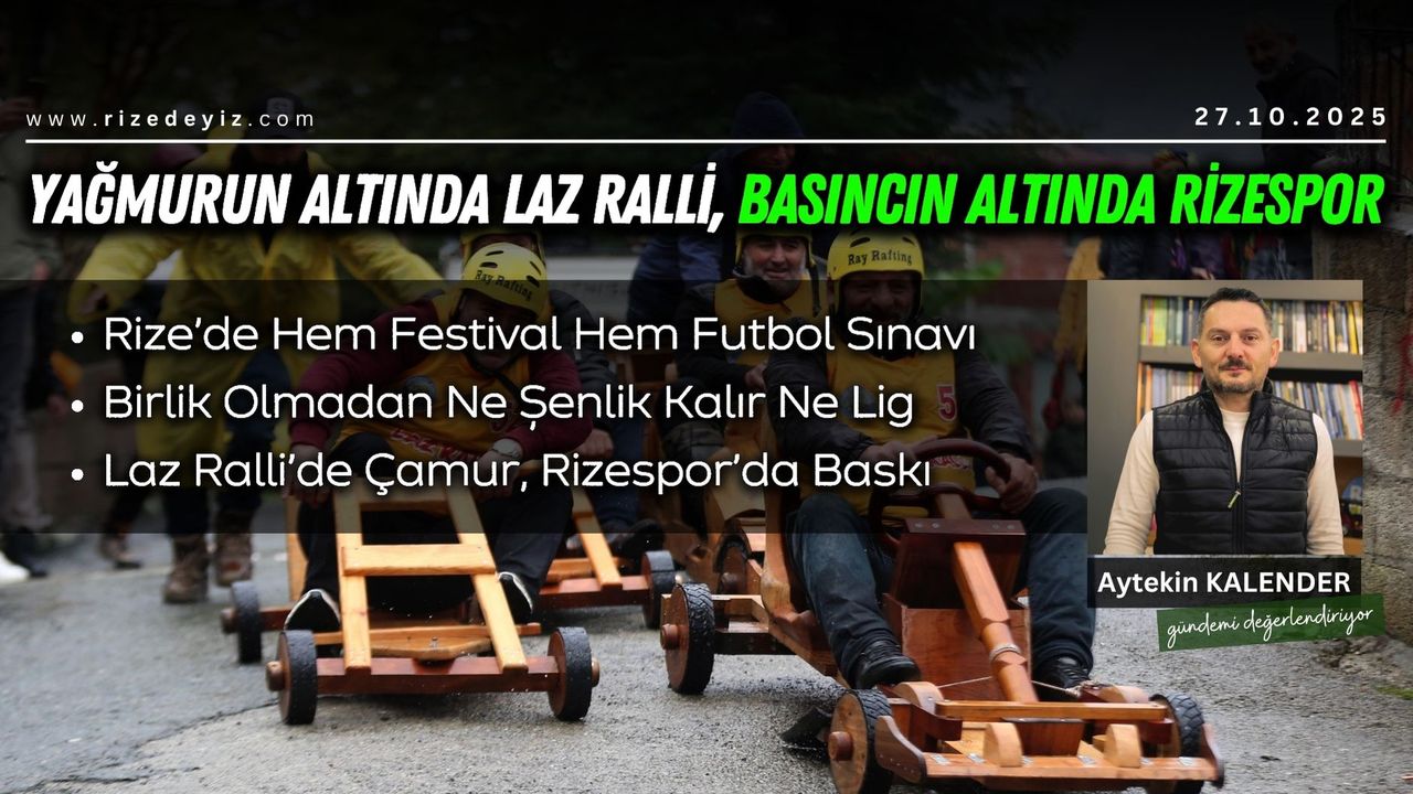 Yağmurun Altında Laz Ralli, Basıncın Altında Rizespor