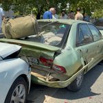 Samsun'da Zincirleme Kaza: 4 Araç Birbirine Girdi