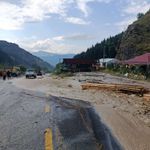Artvin'de Sağanak Yağış Hayatı Olumsuz Etkiledi
