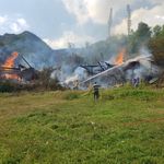 Artvin’de Köy Yangını: 2 Ev Alevlere Teslim Oldu