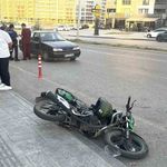 Samsun'da Motosiklet Kazası: 1 Yaralı