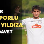 Çaykur Rizesporlu Genç Yıldıza Milli Davet