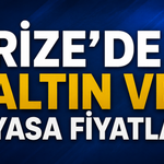 Rize'de 12 Ağustos 2026 Altın ve Piyasa Fiyatları