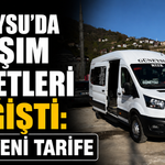 Güneysu’da Ulaşım Ücretleri Değişti: Yeni Tarife 17 Ağustos’ta Başlıyor