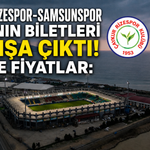 Çaykur Rizespor-Samsunspor Maçı Biletleri Satışa Çıktı: İşte Fiyatlar