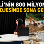 Çayeli'nin 800 Milyonluk Su Projesinde Sona Gelindi