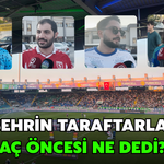 Rize'de Derbi Öncesi Kardeşlik Mesajları
