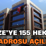 Rize’ye 155 Hekim Kadrosu Açıldı