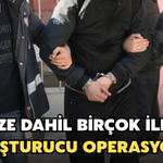 Rize Dahil 71 İlde Uyuşturucu Operasyonu: 1.368 Şüpheli Yakalandı