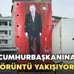 Rize’de Cumhurbaşkanı Erdoğan Görselinin Bakımsız Hali Tepki Çekti