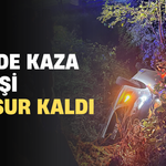 Çamlıhemşin'de Kaza: İki Kişi Otomobilde Sıkıştı