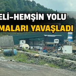 Çayeli-Hemşin Yolu Çalışmaları Yavaşladı