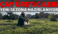 Çay Üreticileri Yeni Sezona Hazırlanıyor