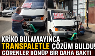 Kriko Bulamayınca Transpaletle Çözüm Buldu! Görenler Dönüp Bir Daha Baktı