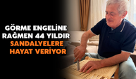 Görme Engeline Rağmen 44 Yıldır Sandalyelere Hayat Veriyor