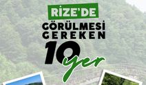 Rize'de Görülmesi Gereken En İyi 10 Yer