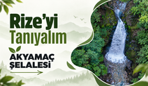 Rize Akyamaç Şelalesi