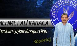 Mehmet Ali Karaca Yeniden Çaykur Rizespor`da