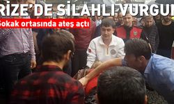 Rizede Silahlı Vurgun: 1 Ölü