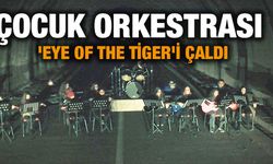 Rizede Çocuk Orkestrası `Eye Of The Tiger`i Çaldı