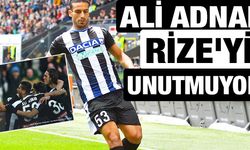 Iraklı Futbolcu Ali Adnan, Rize`yi Unutmuyor