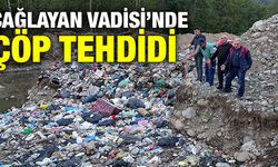 Rizede Çağlayan Vadisinde Çöp Tehdidi