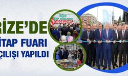 Rizede Kitap Fuarı Açılışı Yapıldı