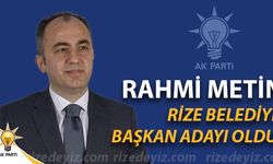 Rize Belediye Başkan Adayı Rahmi Metin