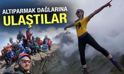 95 Dağcı Altıparmak Dağlarına Tırmandı