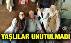 İl Sağlık Müdürlüğü'nden Yaşlılara Ziyaret