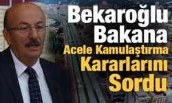 Bekaroğlu'ndan 'Sahil' Eleştirisi
