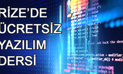 RİZEDE ÜCRETSİZ YAZILIM DERSİ