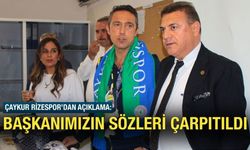 Çaykur Rizespor'dan Sponsorluk Açıklaması